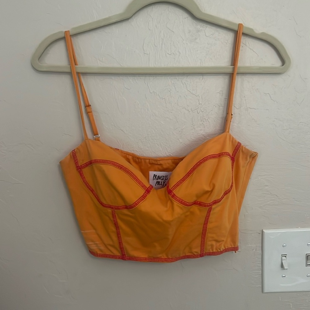 Princess poly crop top